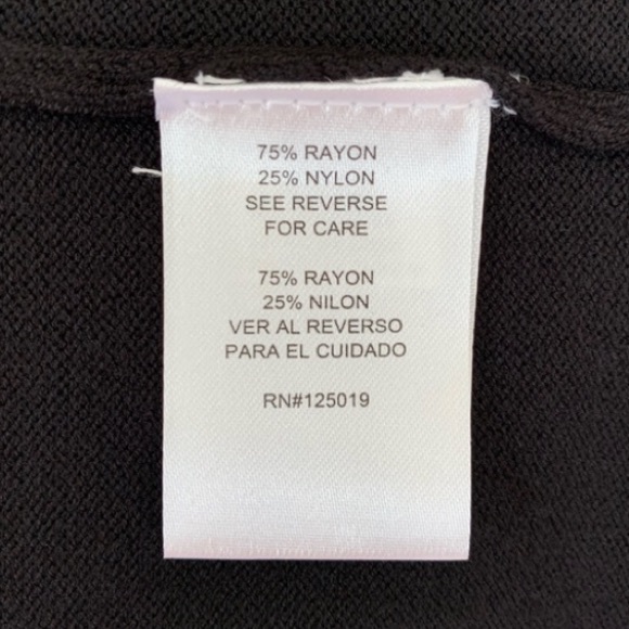 Joseph A. Black Scalloped Sweater - Picture 9 of 10